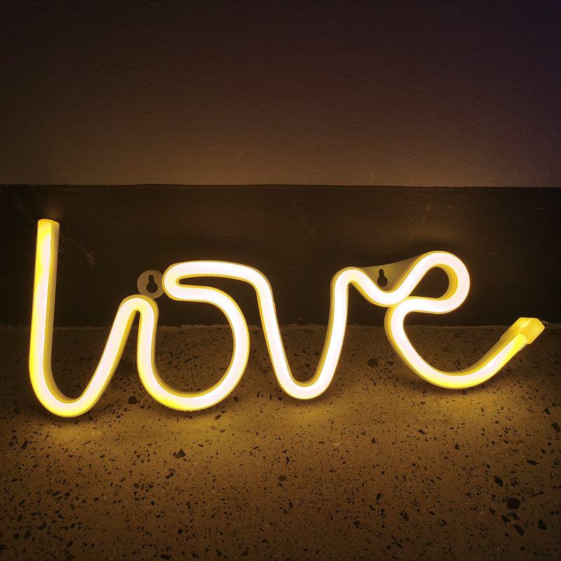 Love Script LED Light