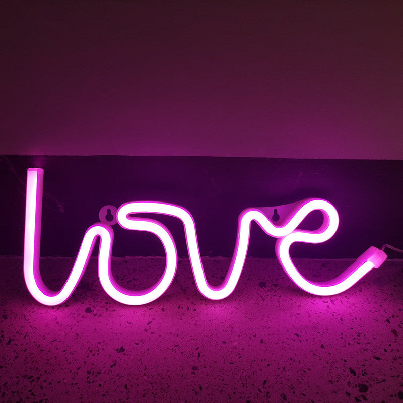 Love Script LED Light